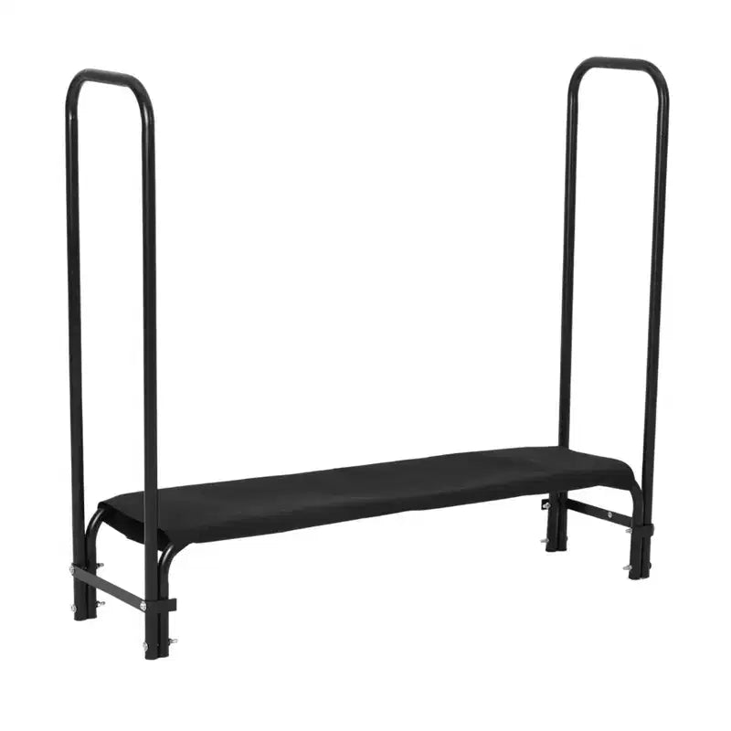 Cremagliera per legna da ardere da esterno e interno con copertura resistente alle intemperie — 4FT / 8FT