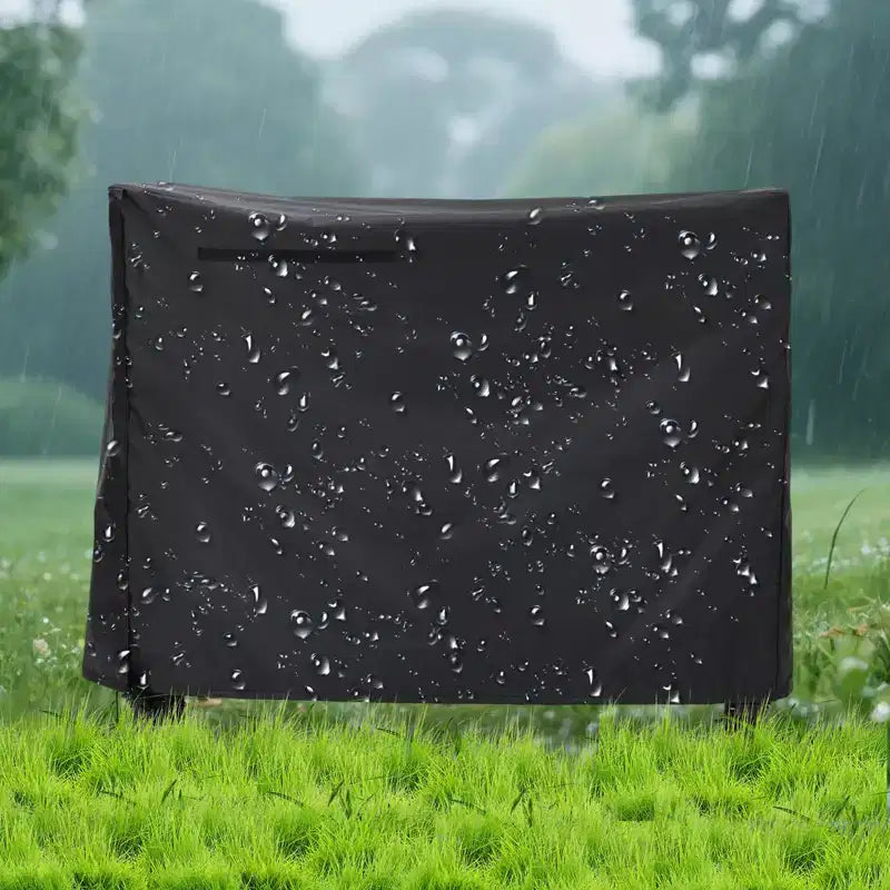 Cremagliera per legna da ardere da esterno e interno con copertura resistente alle intemperie — 4FT / 8FT