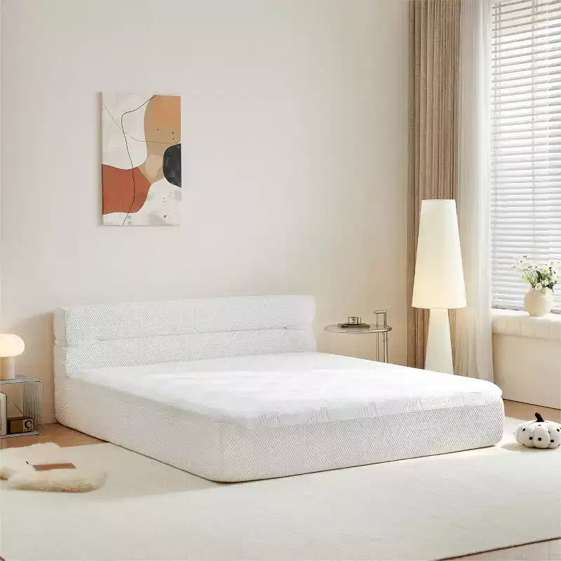 Letto con Materasso Imbottito Contemporaneo