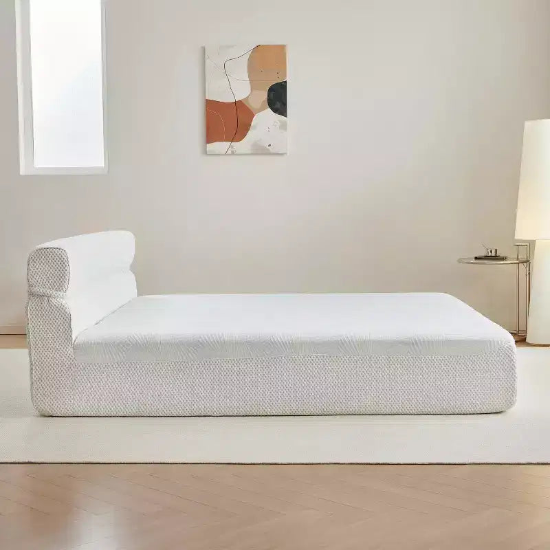 Letto con Materasso Imbottito Contemporaneo