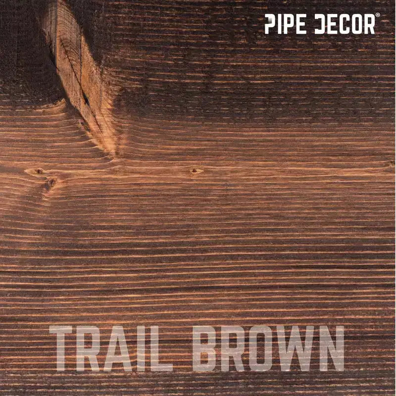 Mensola da parete in legno di recupero da 36 pollici – Marrone Trail