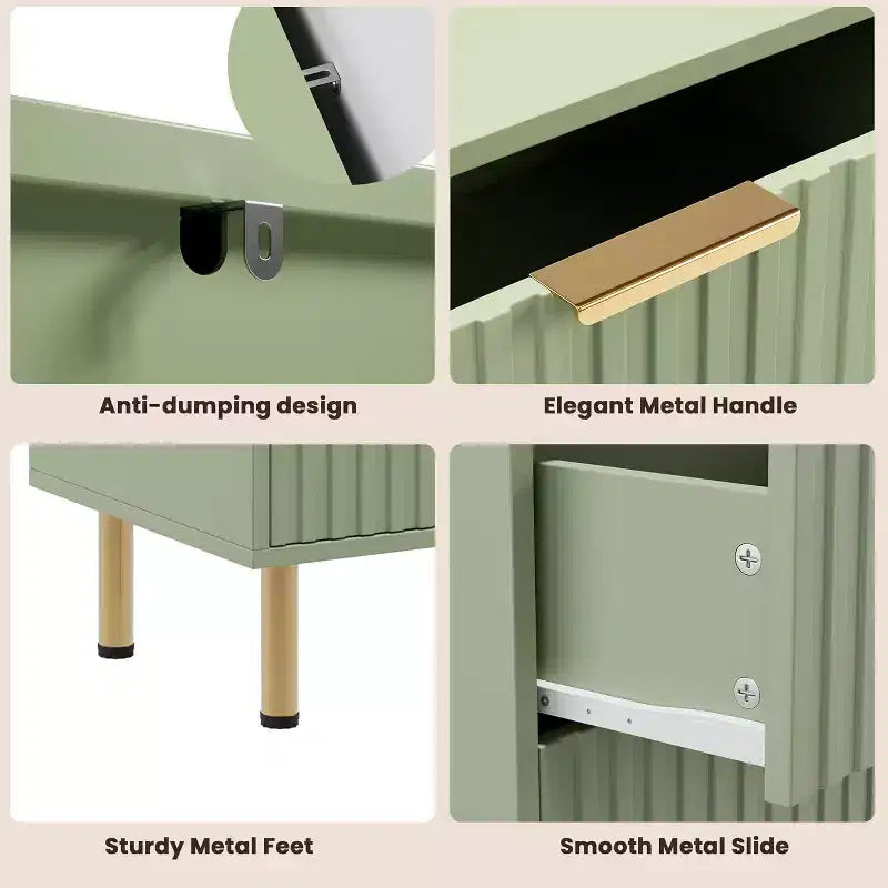 Cassettiera a 6 cassetti con contenitore – Comò moderno in legno per camera da letto, soggiorno e corridoio