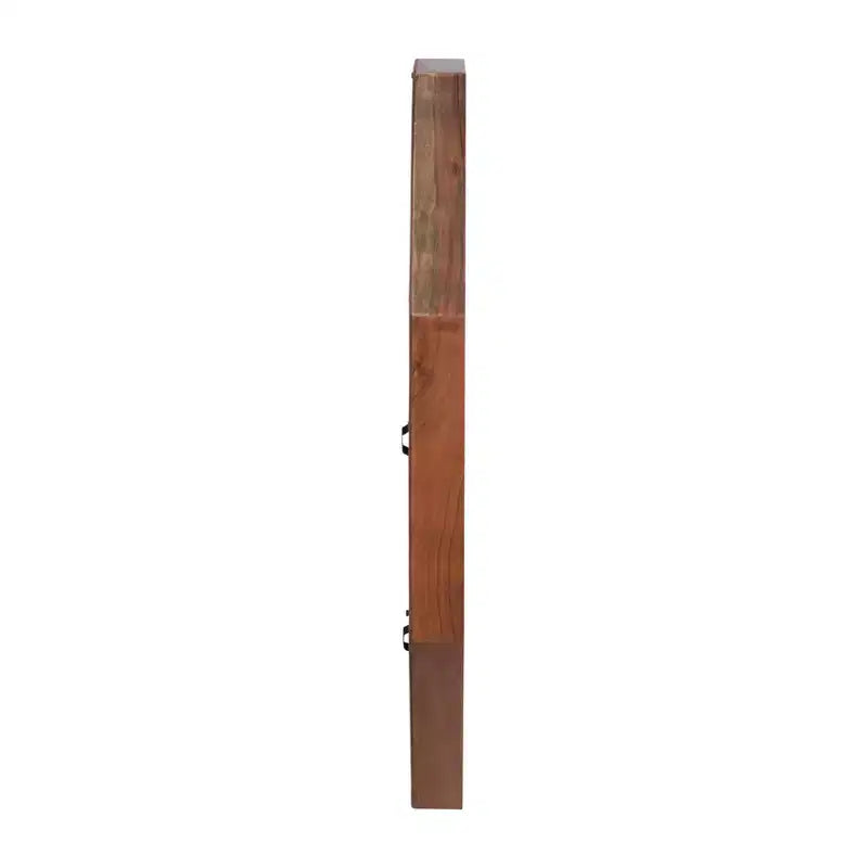 Specchio da parete ottagonale da 30 pollici con cornice in legno