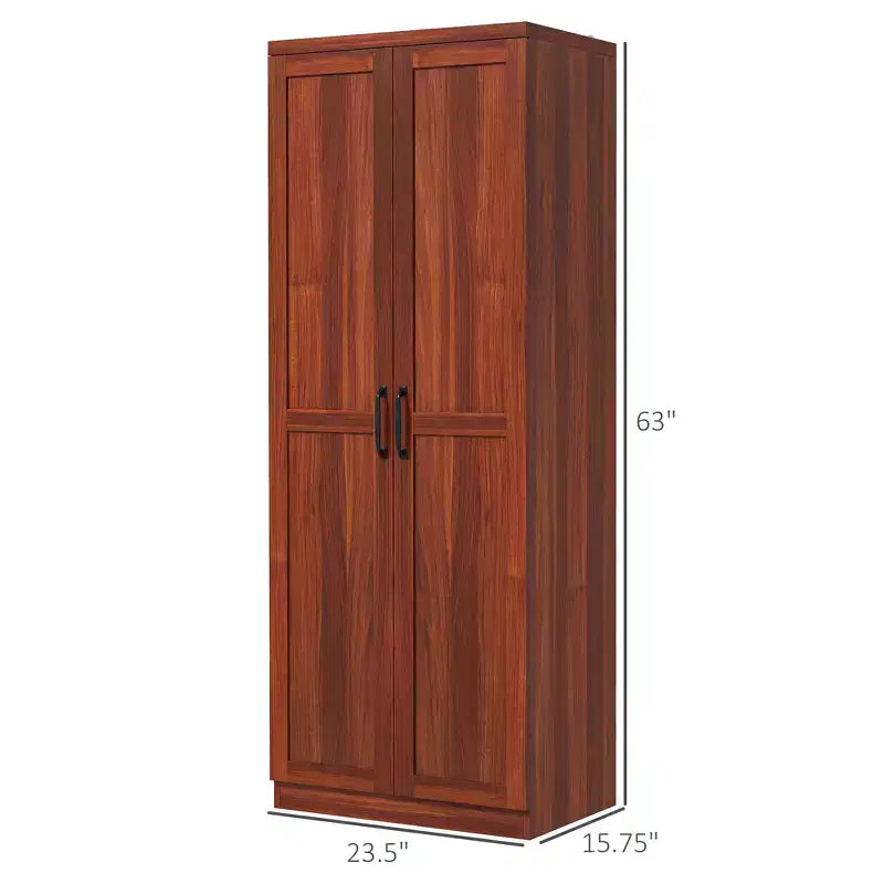 Dispensa a colonna da cucina da 160 cm con 5 ripiani e 2 ripiani regolabili