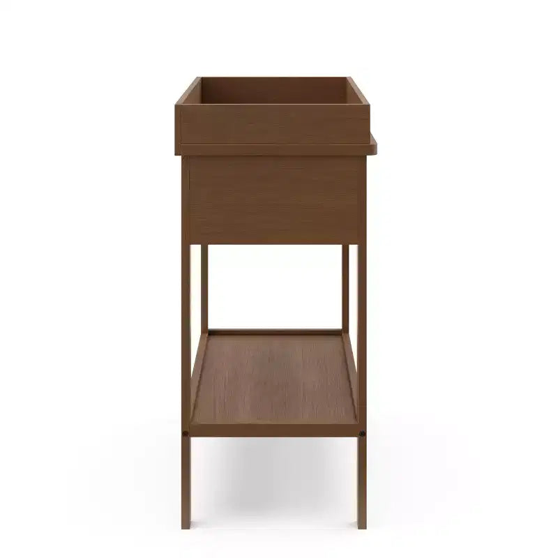 Fasciatoio con cassetto e ripiano aperto