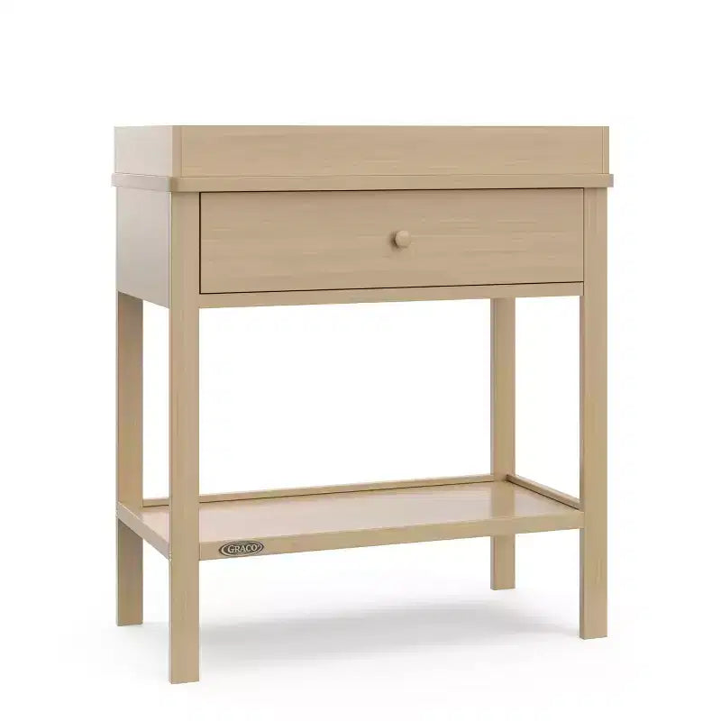 Fasciatoio con cassetto e ripiano aperto