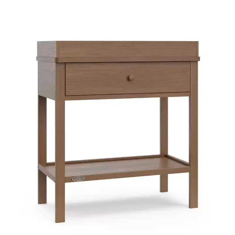 Fasciatoio con cassetto e ripiano aperto
