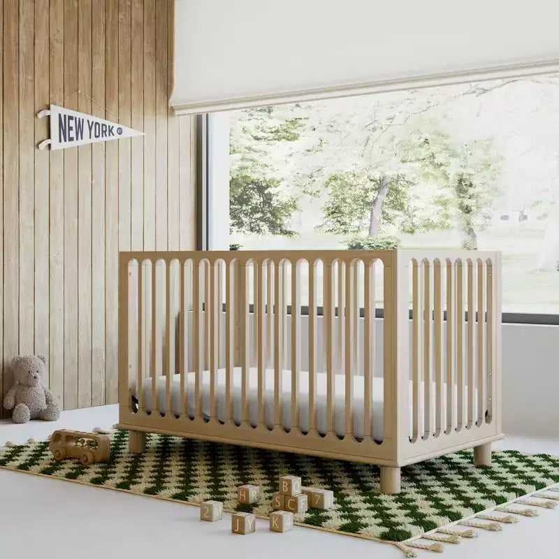 Culla convertibile 3-in-1 con sponda per bambino