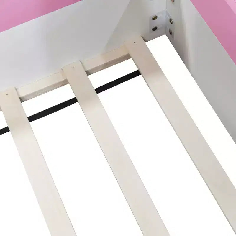 Struttura Divano Letto Imbottita con Sponda e Scala – Una Piazza e Matrimoniale
