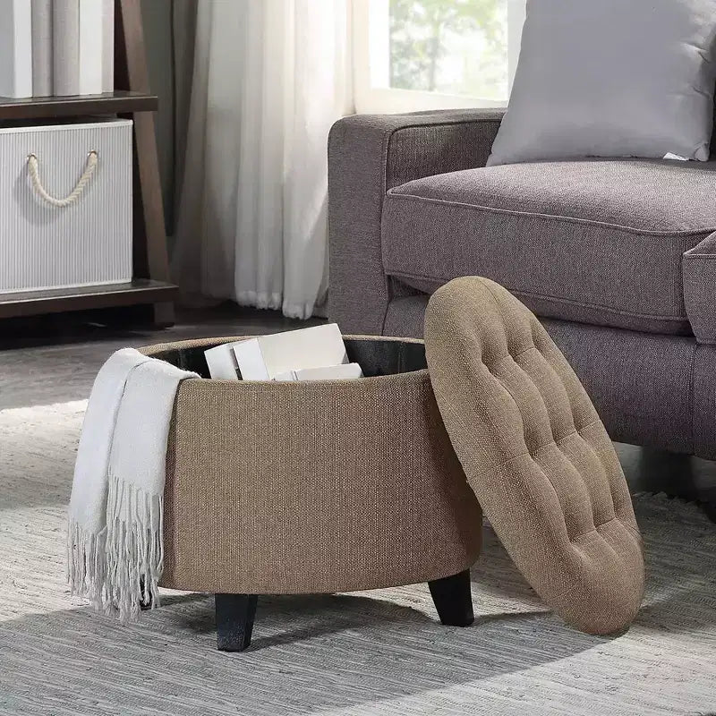 Panca contenitore rettangolare con coperchio